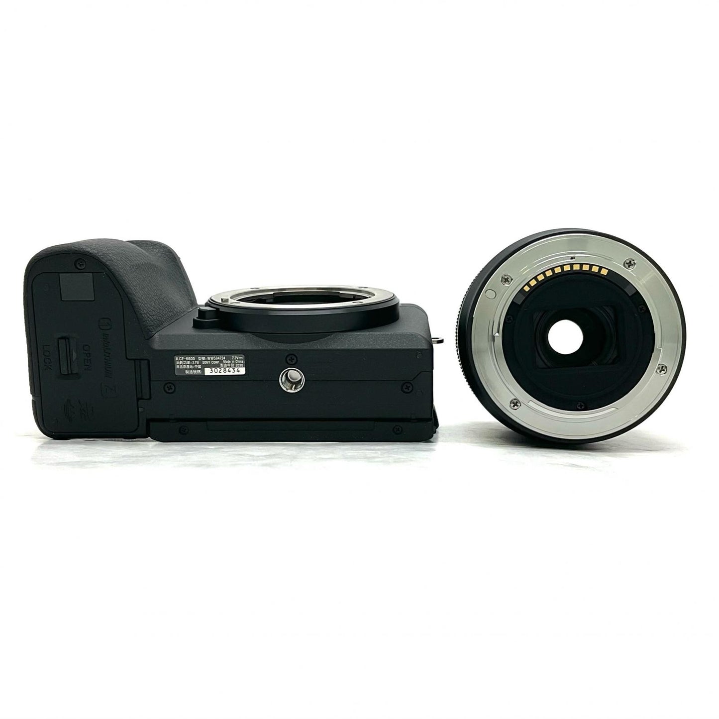 【全額返金保証】【最速発送】Sony デジタル一眼 α6600 ILCE-6600M 高倍率ズームレンズキット ブラック 美品 動作確認済