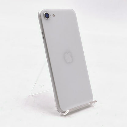 【全額返金保証】【最速発送】Apple iPhone iPhone SE（第2世代） 64GB ホワイト docomo SIMフリー 白ロム 動作確認済 76%