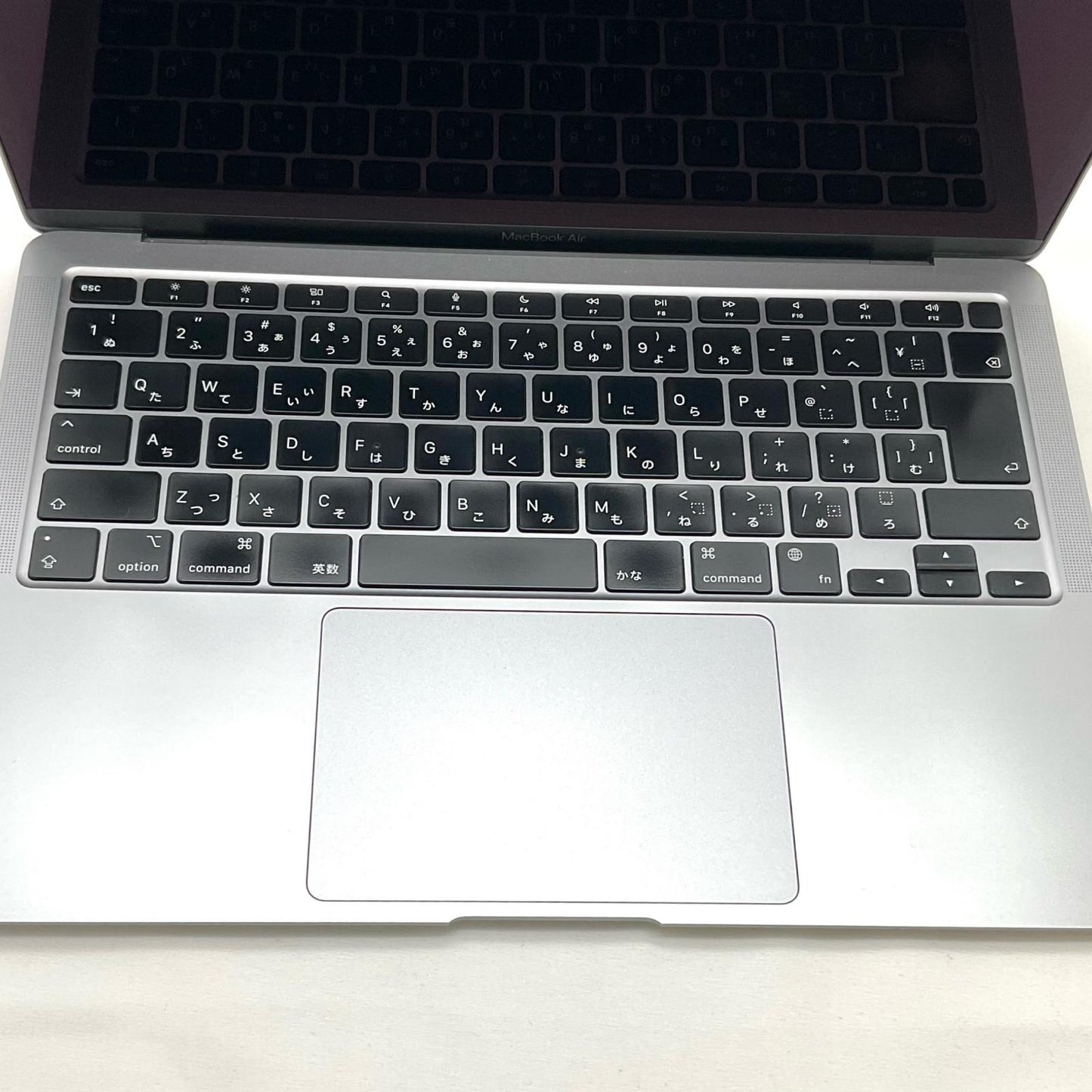 【全額返金保証】【最速発送】Apple MacBook Air 13.3インチ 2020 Apple M1 16GB 512GB スペースグレイ 86% 動作確認済