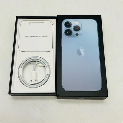 【全額返金保証】【最速発送】Apple iPhone iPhone 13 Pro 128GB シエラブルー docomo SIMフリー 白ロム 動作確認済 79%