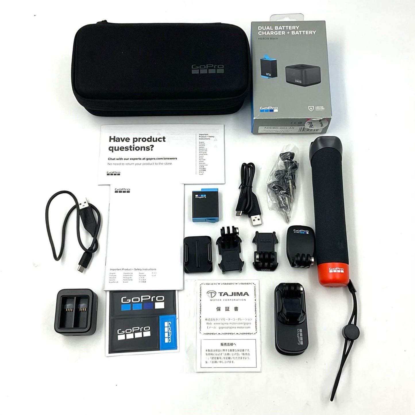 【全額返金保証】【最速発送】GoPro HERO9 BLACK 美品 動作確認済