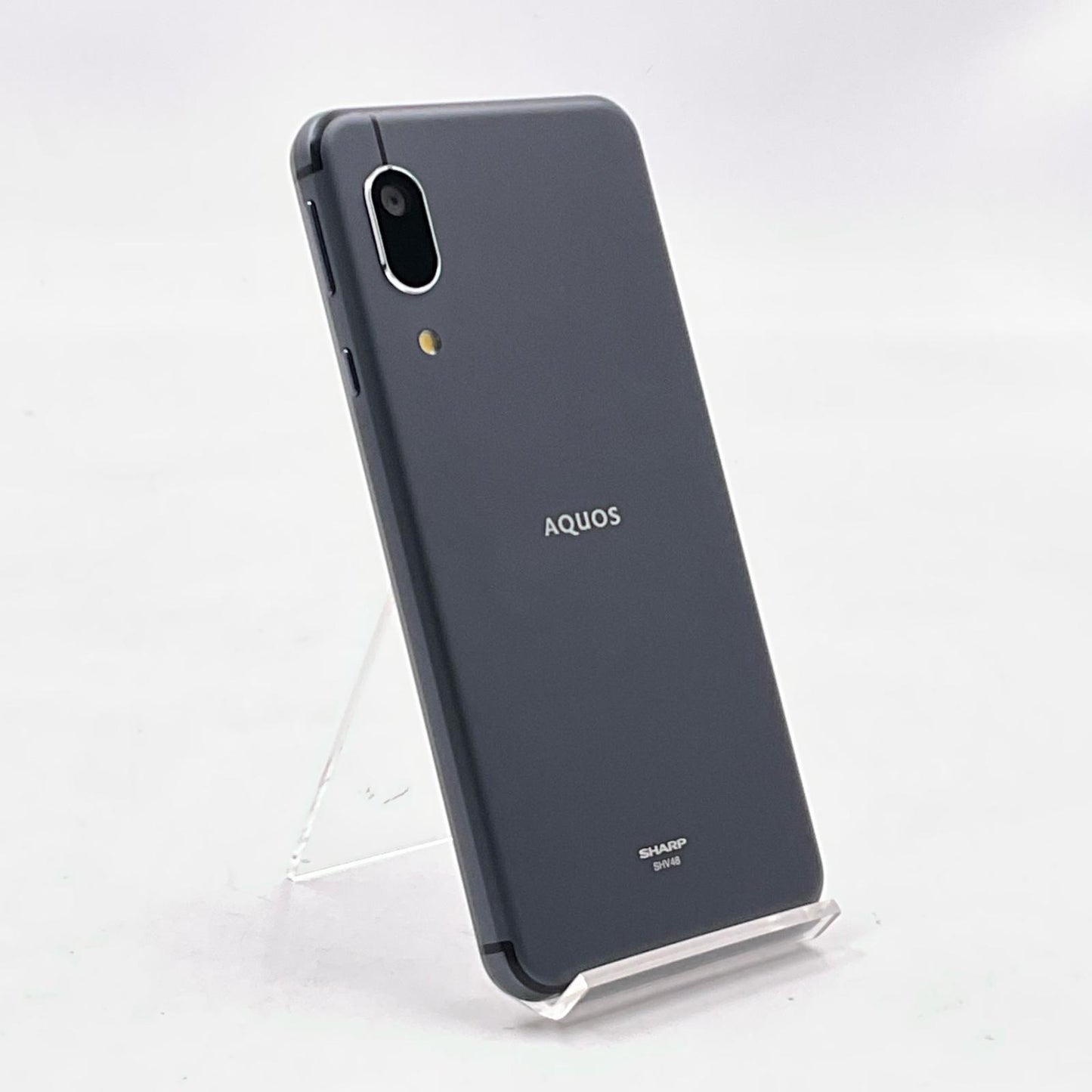 【全額返金保証】【最速発送】SHARP AQUOS sense3 basic ブラック au SHV48 白ロム 美品 動作確認済