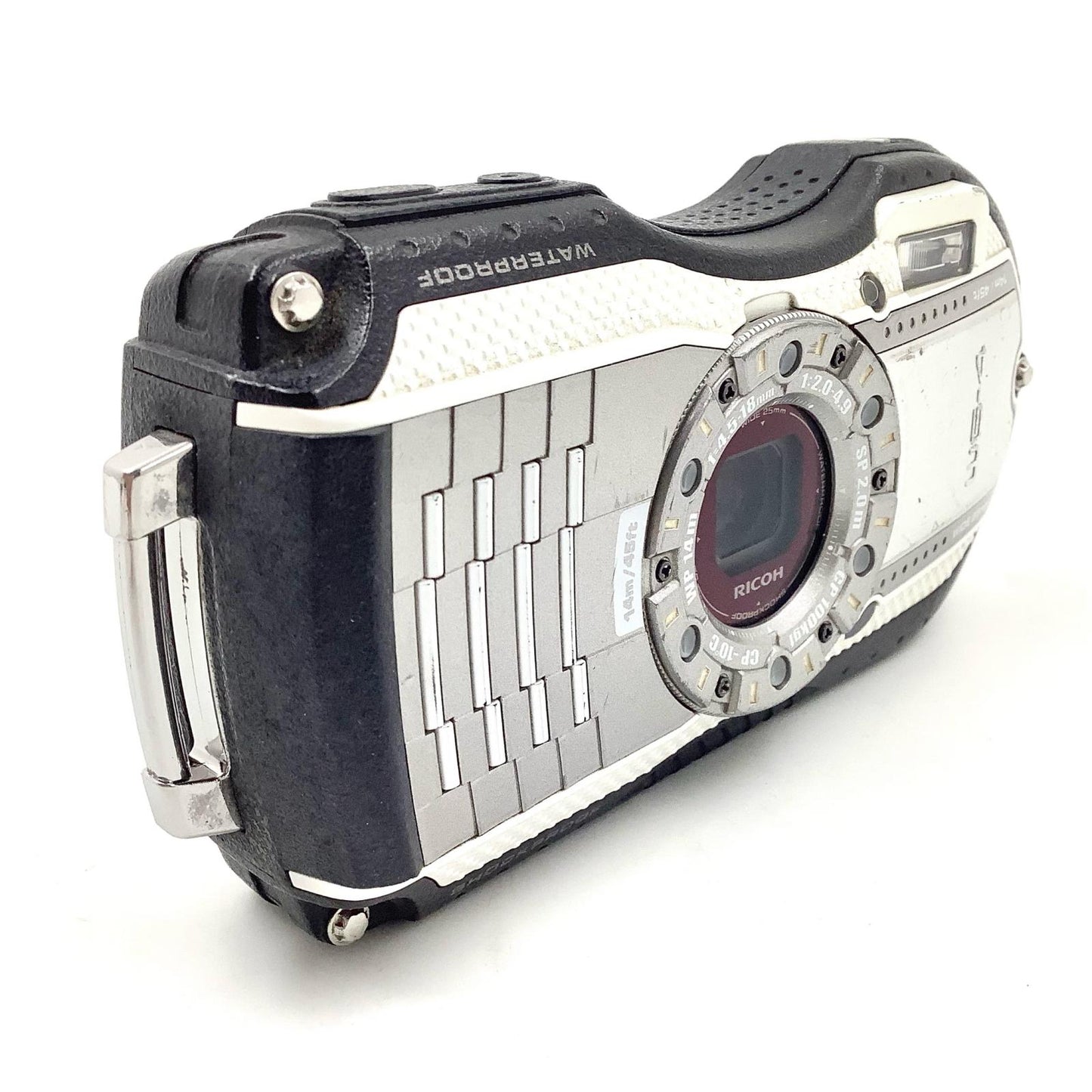 【全額返金保証】【最速発送】RICOH コンパクトデジタルカメラ WG-4 [シルバー] 動作確認済