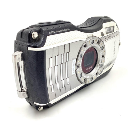 【全額返金保証】【最速発送】RICOH コンパクトデジタルカメラ WG-4 [シルバー] 動作確認済