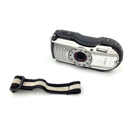 【全額返金保証】【最速発送】RICOH コンパクトデジタルカメラ WG-4 [シルバー] 動作確認済