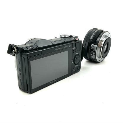 【全額返金保証】【最速発送】Sony デジタル一眼 α5000 ILCE-5000L パワーズームレンズキット [ブラック] 動作確認済