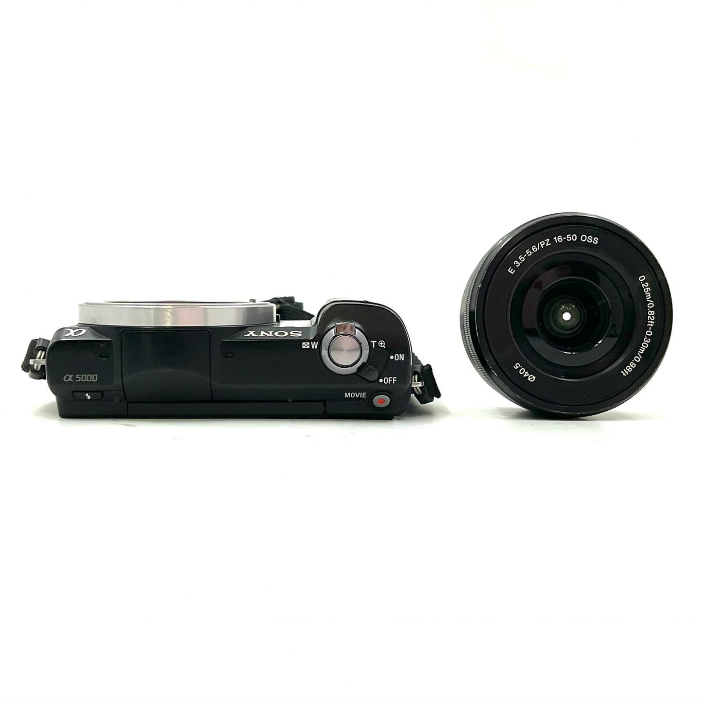 【全額返金保証】【最速発送】Sony デジタル一眼 α5000 ILCE-5000L パワーズームレンズキット [ブラック] 動作確認済