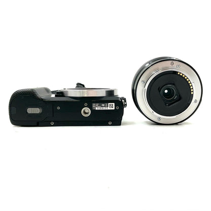 【全額返金保証】【最速発送】Sony デジタル一眼 α5000 ILCE-5000L パワーズームレンズキット [ブラック] 動作確認済