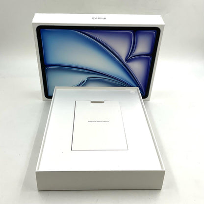 【全額返金保証】【最速発送】Apple iPad Air M3 13インチ 512GB ブルー Wi-Fi 美品 動作確認済