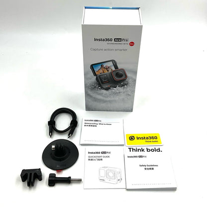 【全額返金保証】【最速発送】Insta360 Ace Pro [ブラック] 超美品 動作確認済
