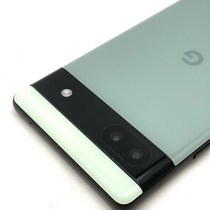 【最速発送】Google Pixel 6a 128GB Sage Softbank GB17L 白ロム【難有】