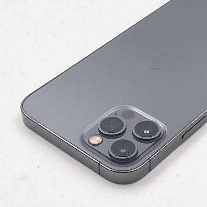 【全額返金保証】【最速発送】Apple iPhone iPhone 12 Pro 256GB グラファイト docomo SIMフリー 白ロム 動作確認済 73%