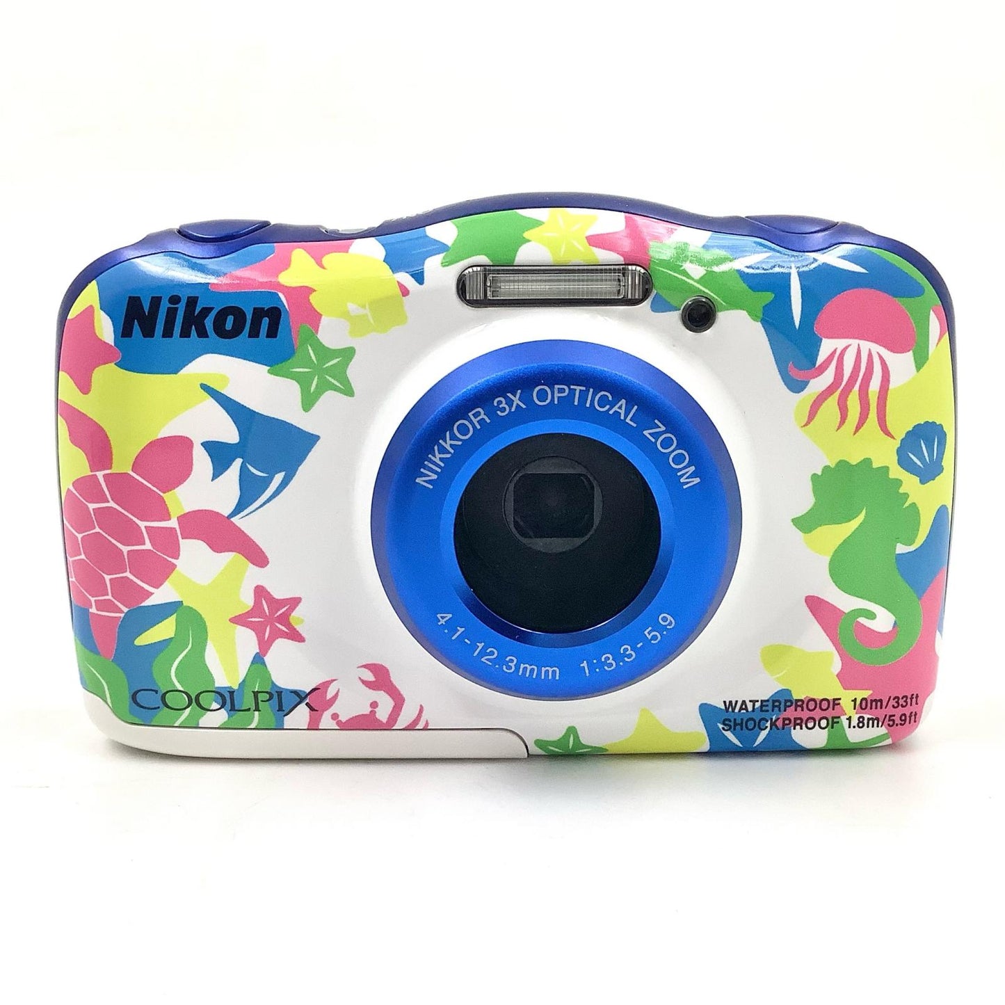 【全額返金保証】【最速発送】Nikon コンパクトデジタルカメラ COOLPIX W100 動作確認済