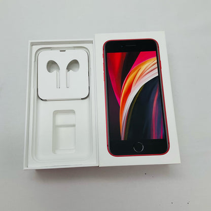 【全額返金保証】【最速発送】Apple iPhone iPhone SE（第2世代） 128GB プロダクトレッド docomo SIMフリー 白ロム 動作確認済 78%
