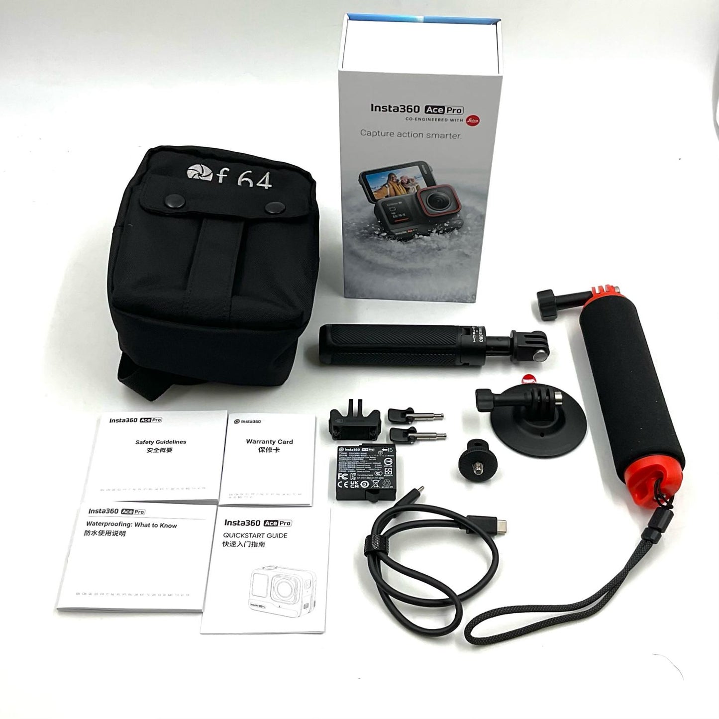 【全額返金保証】【最速発送】Insta360 Ace Pro [ブラック] 美品 動作確認済