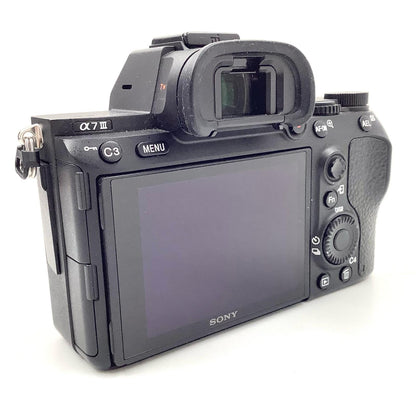 【全額返金保証】【最速発送】Sony デジタル一眼 α7 III ILCE-7M3 ボディ ブラック 動作確認済