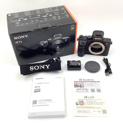 【全額返金保証】【最速発送】Sony デジタル一眼 α7 III ILCE-7M3 ボディ ブラック 動作確認済