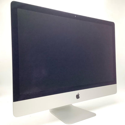 【全額返金保証】【最速発送】Apple iMac 27インチ クアッドコア intel core i5 24GB フュージョンドライブ 1TB シルバー 美品 動作確認済