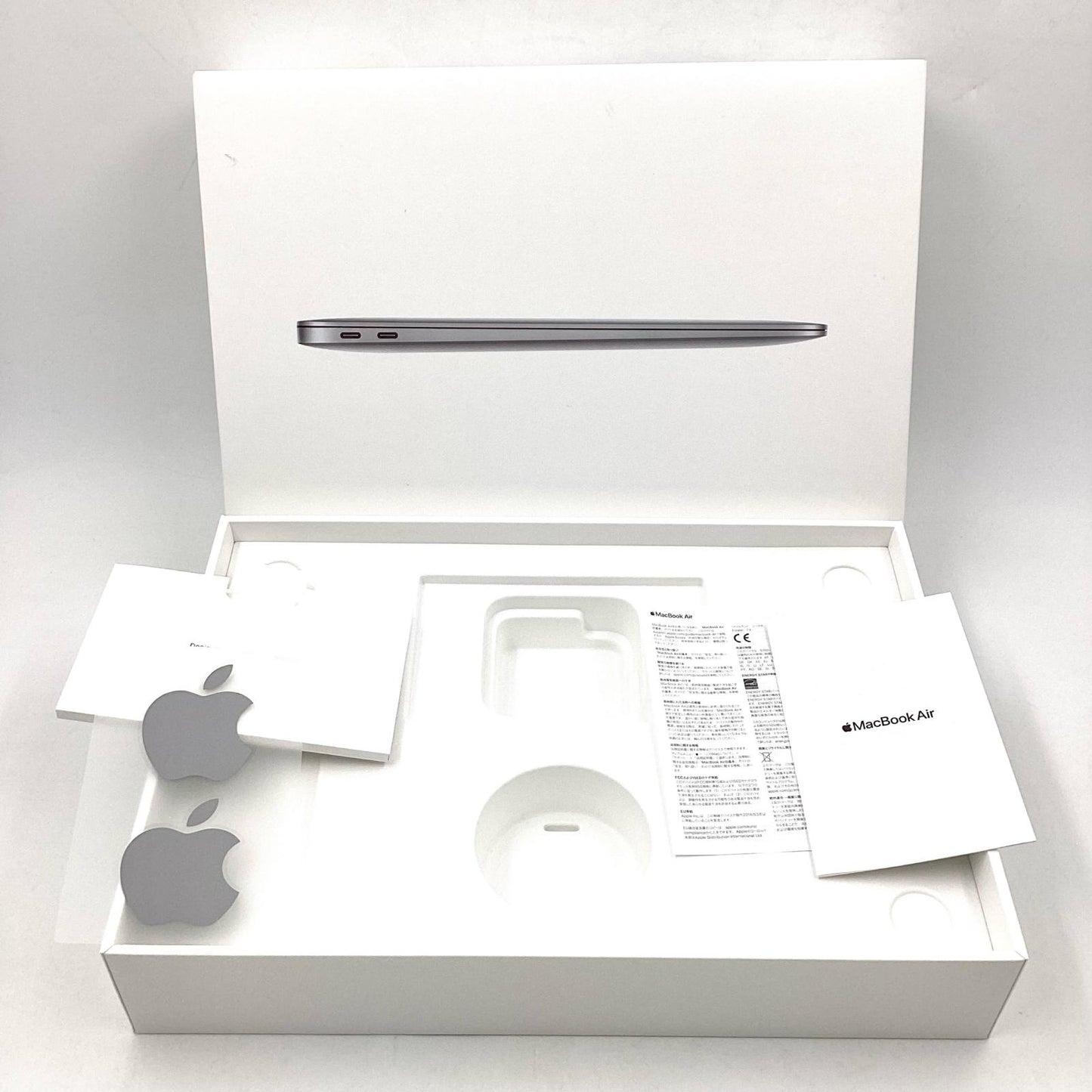 【全額返金保証】【最速発送】Apple MacBook Air 13.3インチ 2020 M1 8コア 8GB 512GB スペースグレイ 96% 動作確認済
