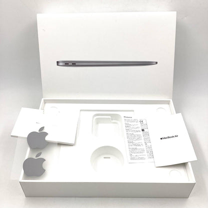 【全額返金保証】【最速発送】Apple MacBook Air 13.3インチ 2020 M1 8コア 8GB 512GB スペースグレイ 96% 動作確認済