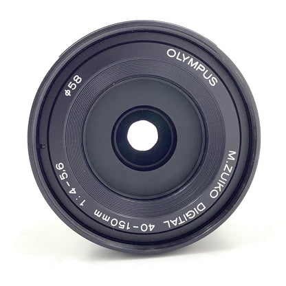 【全額返金保証】【最速発送】OLYMPUS M.ZUIKO DIGITAL ED 40-150mm F4.0-5.6 R [ブラック] 動作確認済