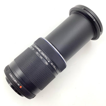 【全額返金保証】【最速発送】OLYMPUS M.ZUIKO DIGITAL ED 40-150mm F4.0-5.6 R [ブラック] 動作確認済