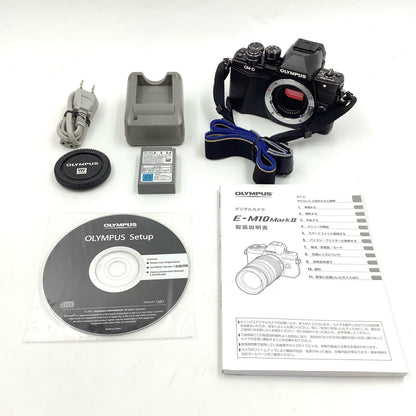 【最速発送】OLYMPUS デジタル一眼 OM-D E-M10 Mark II ボディ ブラック【難有】