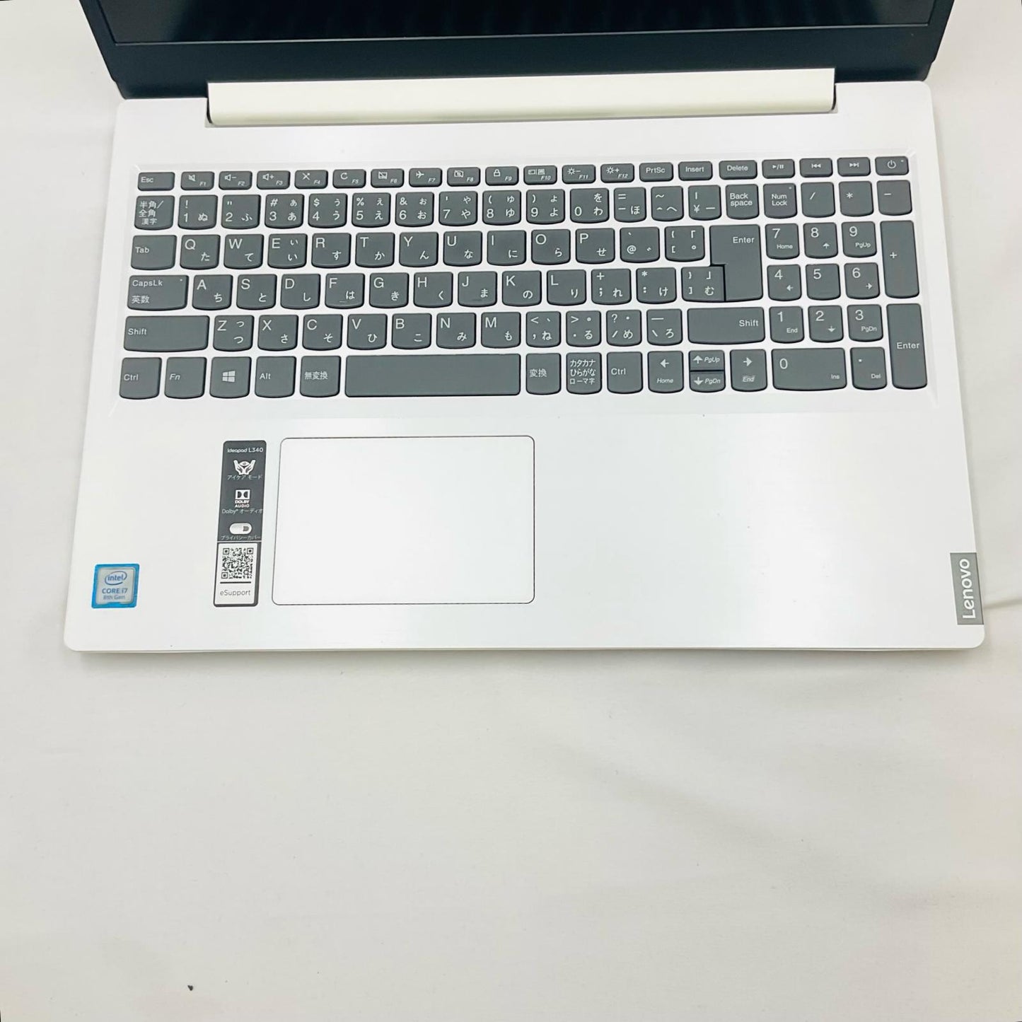 【全額返金保証】【最速発送】Lenovo IDEAPAD L340-15IWL 81LG00HBJP i7-8565U 8GB M.2 SSD 256GB 100% 美品 動作確認済