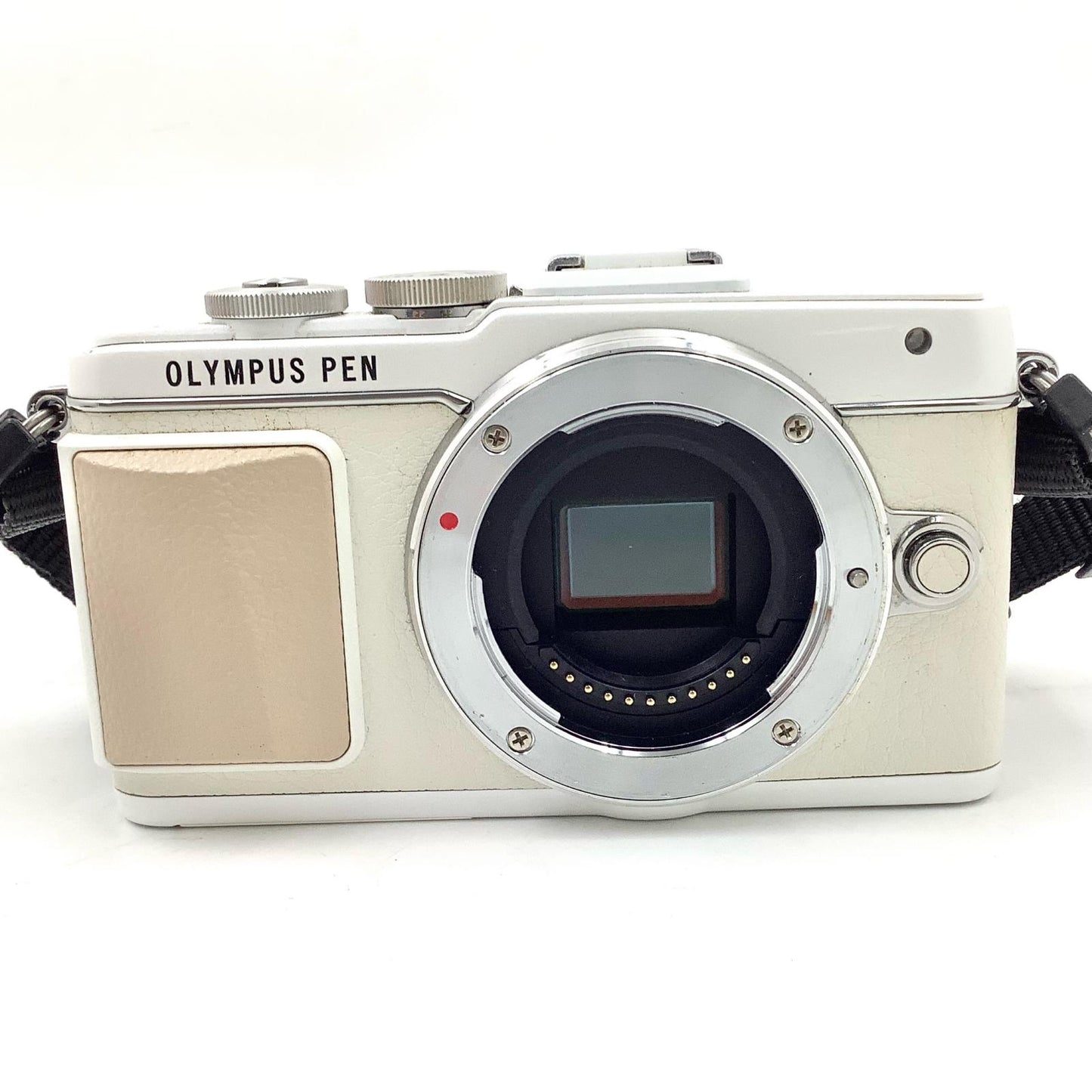 【全額返金保証】【最速発送】OLYMPUS デジタル一眼 PEN Lite E-PL7 ボディ [ホワイト] ホワイト 美品 動作確認済
