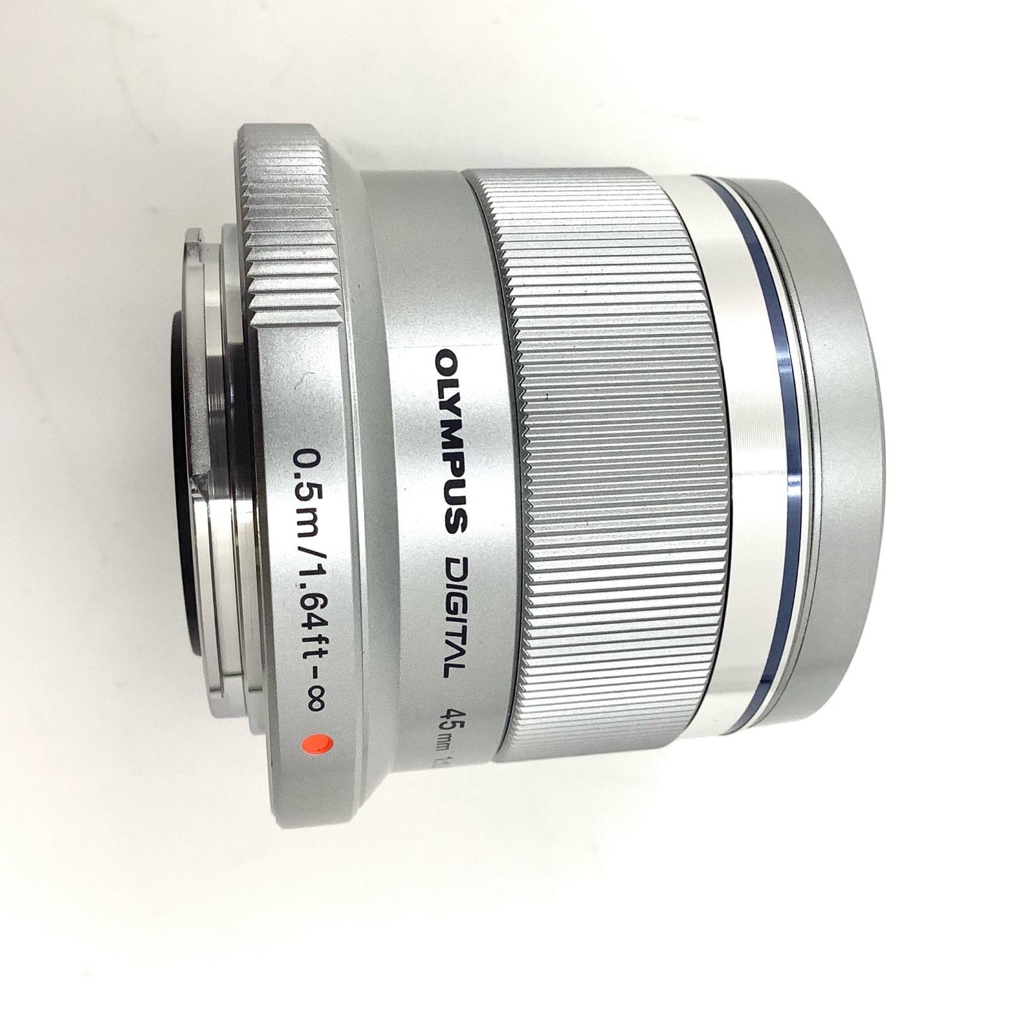 【全額返金保証】【最速発送】OLYMPUS M.ZUIKO DIGITAL 45mm F1.8 [シルバー] 美品 動作確認済