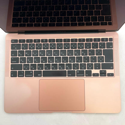 【全額返金保証】【最速発送】Apple MacBook Air 13インチ 2020 1.1 GHz クアッドコア Intel Core i5 8GB 512GB ゴールド 美品 動作確認済