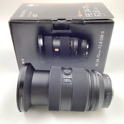 【全額返金保証】【最速発送】Sony FE 24-70mm F2.8 GM II SEL2470GM2 美品 動作確認済