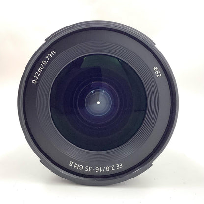 【全額返金保証】【最速発送】Sony FE 16-35mm F2.8 GM II SEL1635GM2 美品 動作確認済