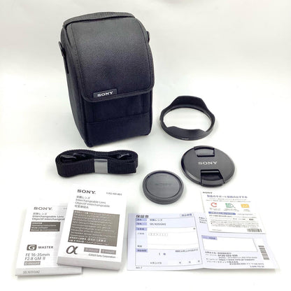 【全額返金保証】【最速発送】Sony FE 16-35mm F2.8 GM II SEL1635GM2 美品 動作確認済