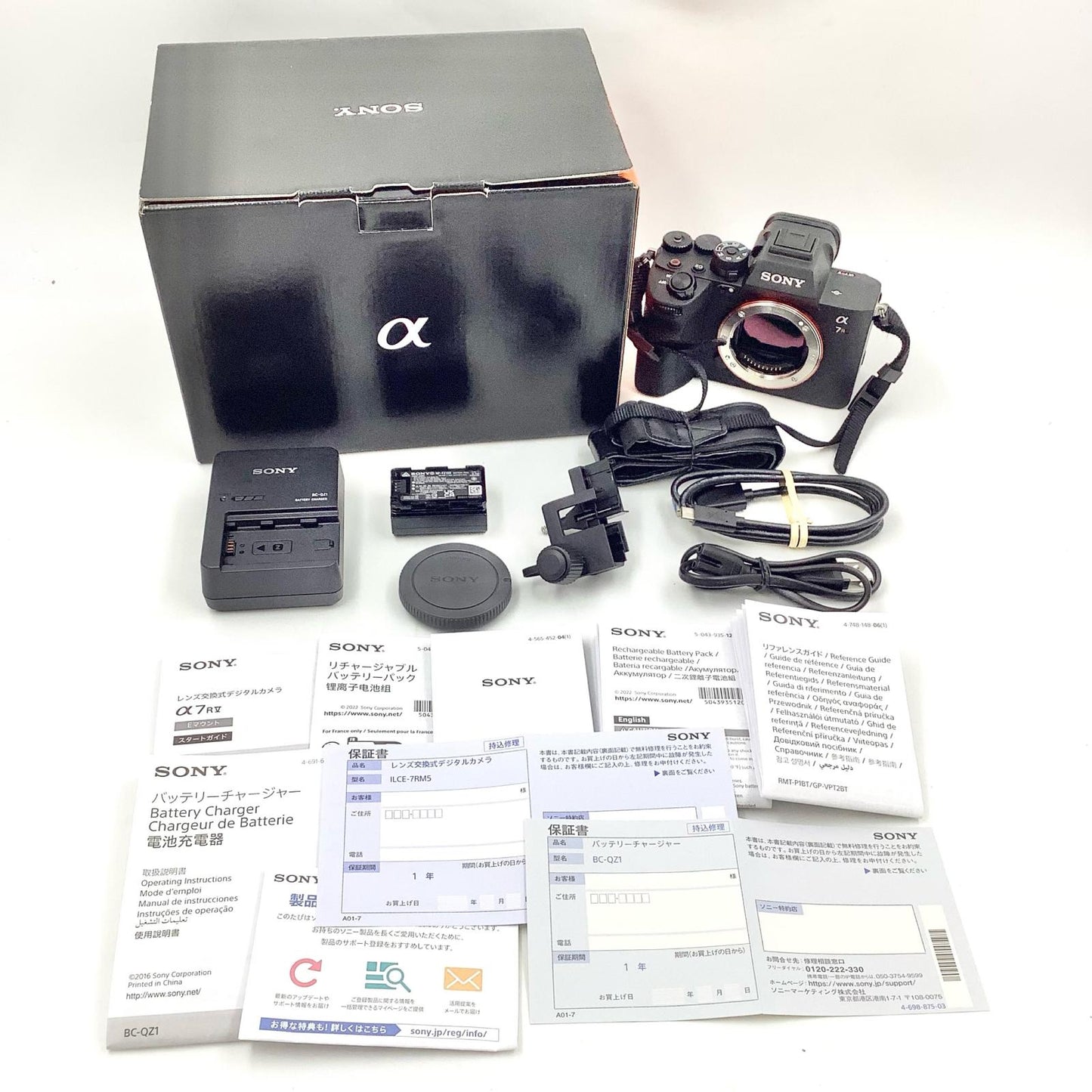 【全額返金保証】【最速発送】Sony デジタル一眼 α7R V ILCE-7RM5 ボディ ブラック 美品 動作確認済