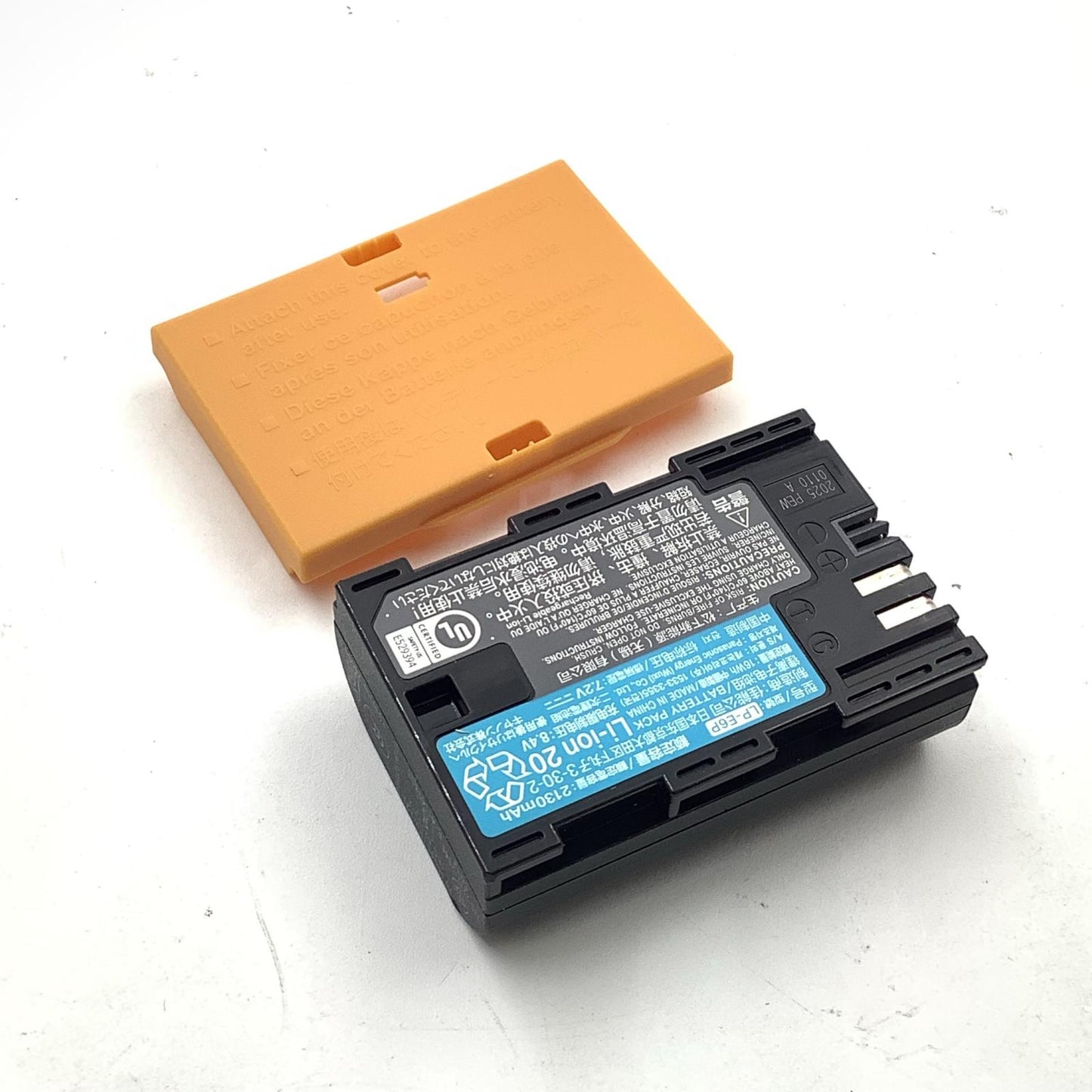 【全額返金保証】【最速発送】Canon LP-E6P リチウムイオンバッテリー 美品 動作確認済