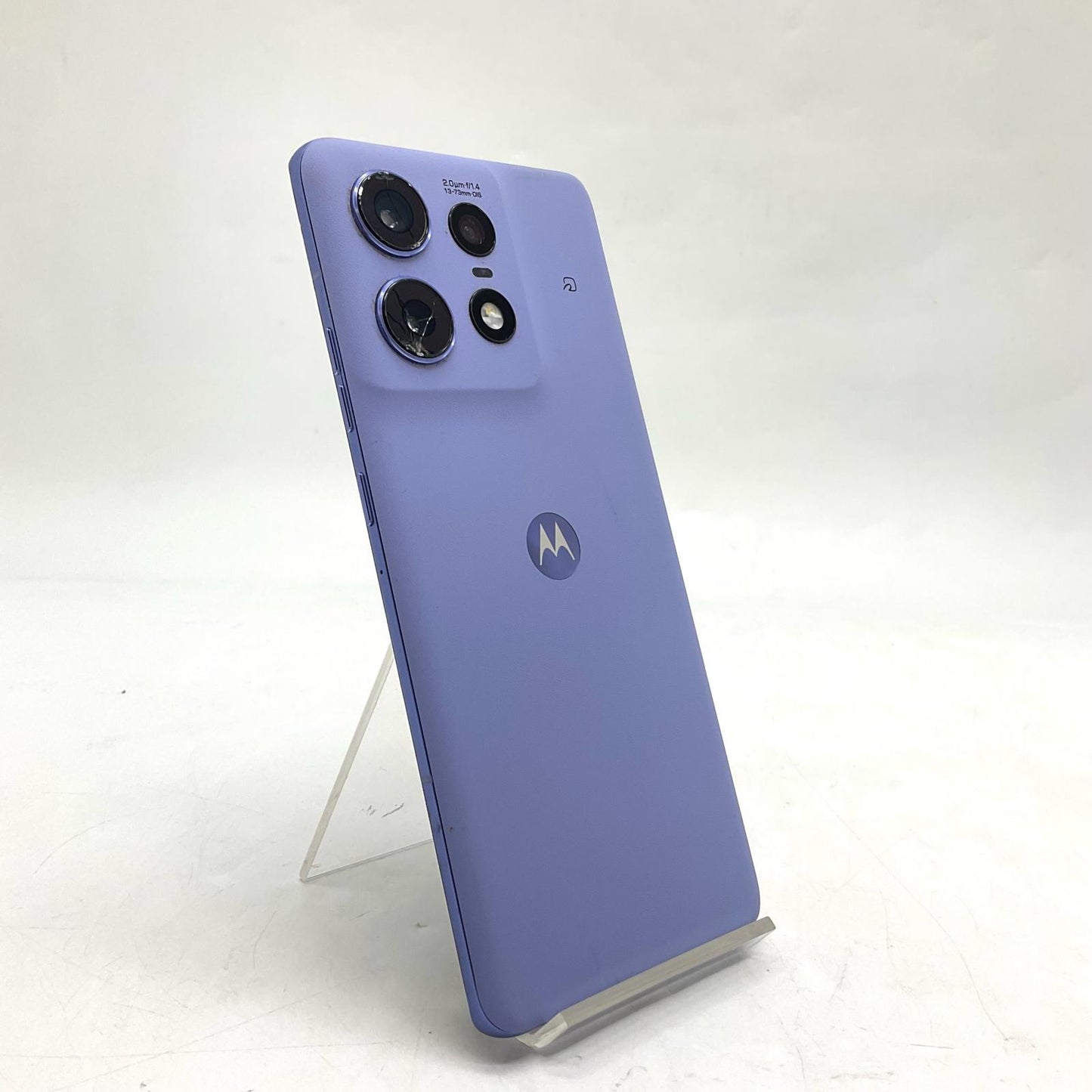 【最速発送】Motorola edge 50s Pro 256GB リュックスラベンダー Softbank 白ロム【難有】