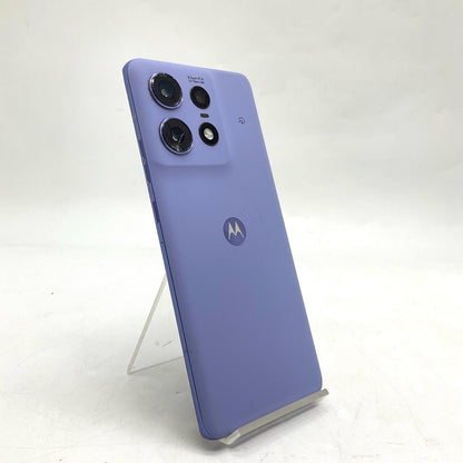 【最速発送】Motorola edge 50s Pro 256GB リュックスラベンダー Softbank 白ロム【難有】