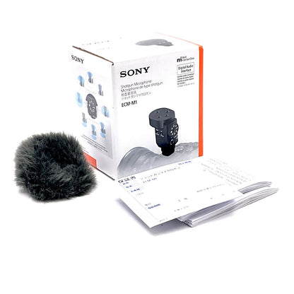 【全額返金保証】【最速発送】Sony ECM-M1 [ブラック] 美品 動作確認済