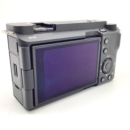 【全額返金保証】【最速発送】Sony デジタル一眼 VLOGCAM ZV-E1 ボディ ブラック 超美品 動作確認済
