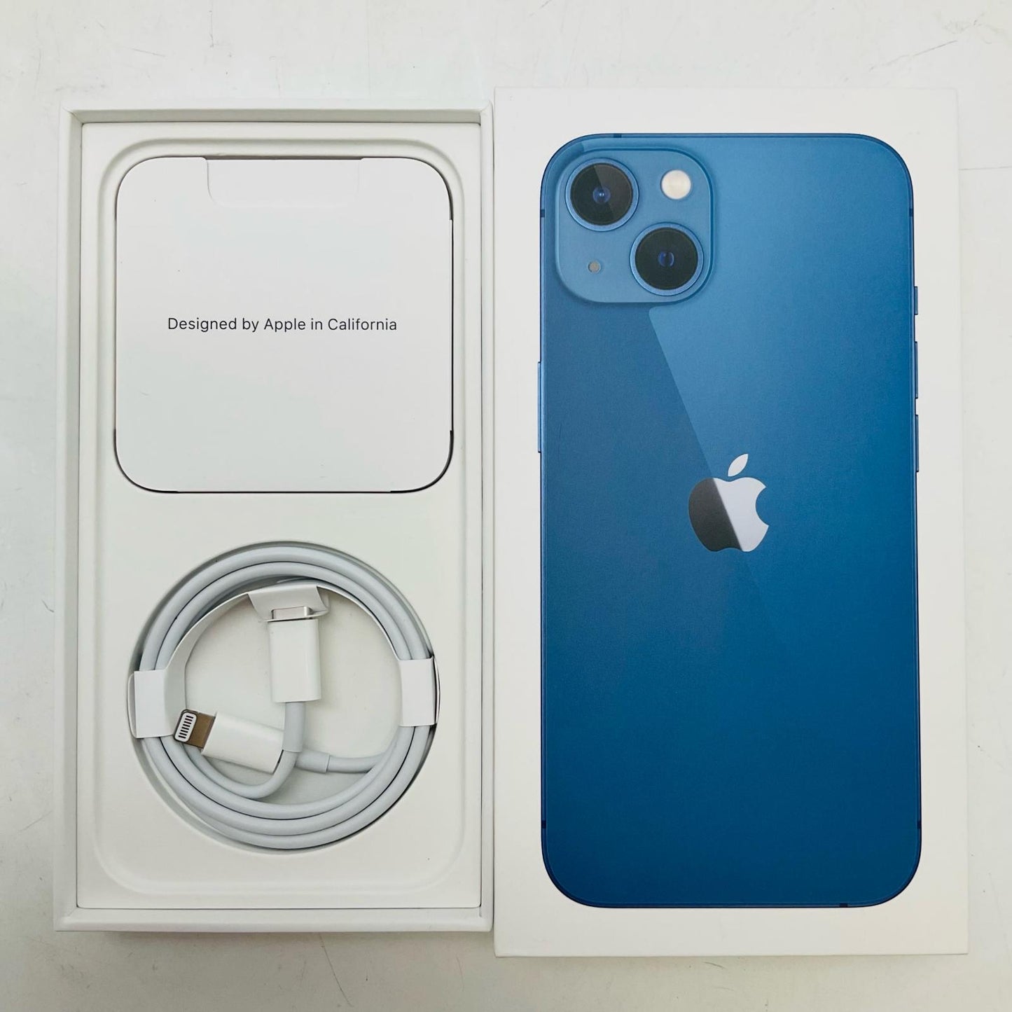 【全額返金保証】【最速発送】Apple iPhone iPhone 13 128GB ブルー Softbank SIMフリー 美品 動作確認済 83%
