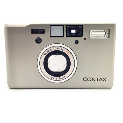 【全額返金保証】【最速発送】CONTAX T3 チタンシルバー ダブルティース 美品 動作確認済