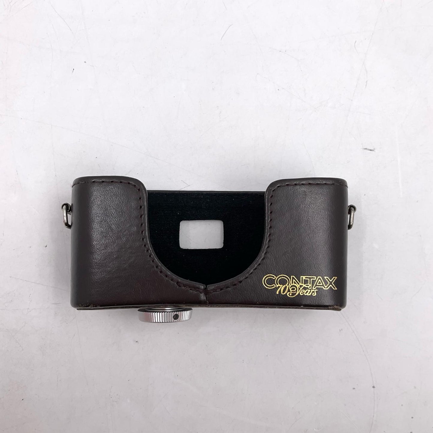 【全額返金保証】【最速発送】CONTAX コンタックス T3 レザーハーフケース 70周年記念モデル 美品 動作確認済