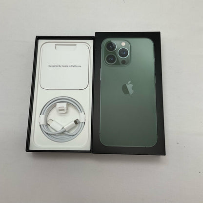 【全額返金保証】【最速発送】Apple iPhone iPhone 13 Pro 512GB アルパイングリーン SIMフリー 白ロム 美品 動作確認済 84%