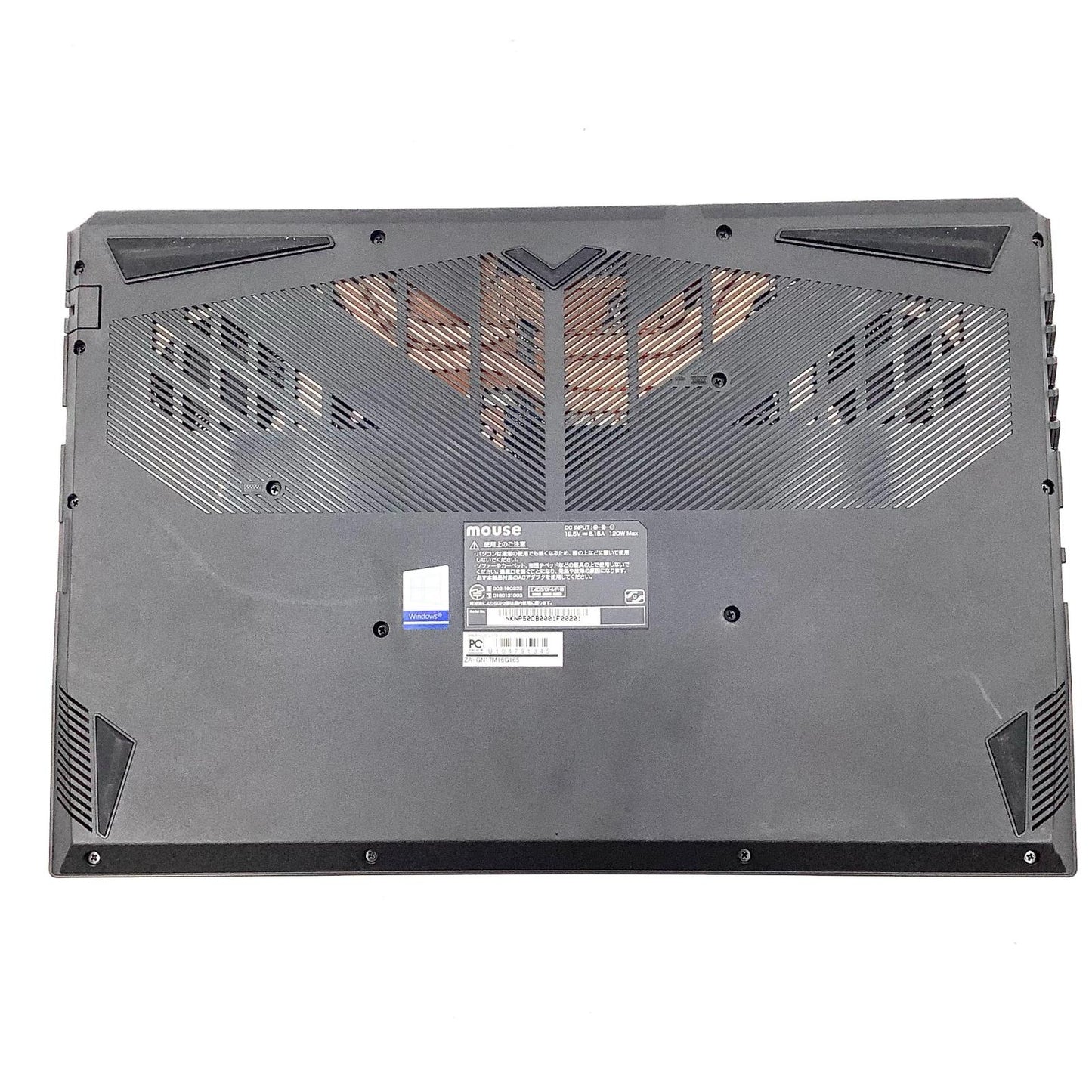 【全額返金保証】【最速発送】MouseComputer G-Tune ZA-GN17M16G165 intel core i7-10750H 16GB M.2 SSD 256GB NVIDIA GeForce GTX 1650 90% 動作確認済