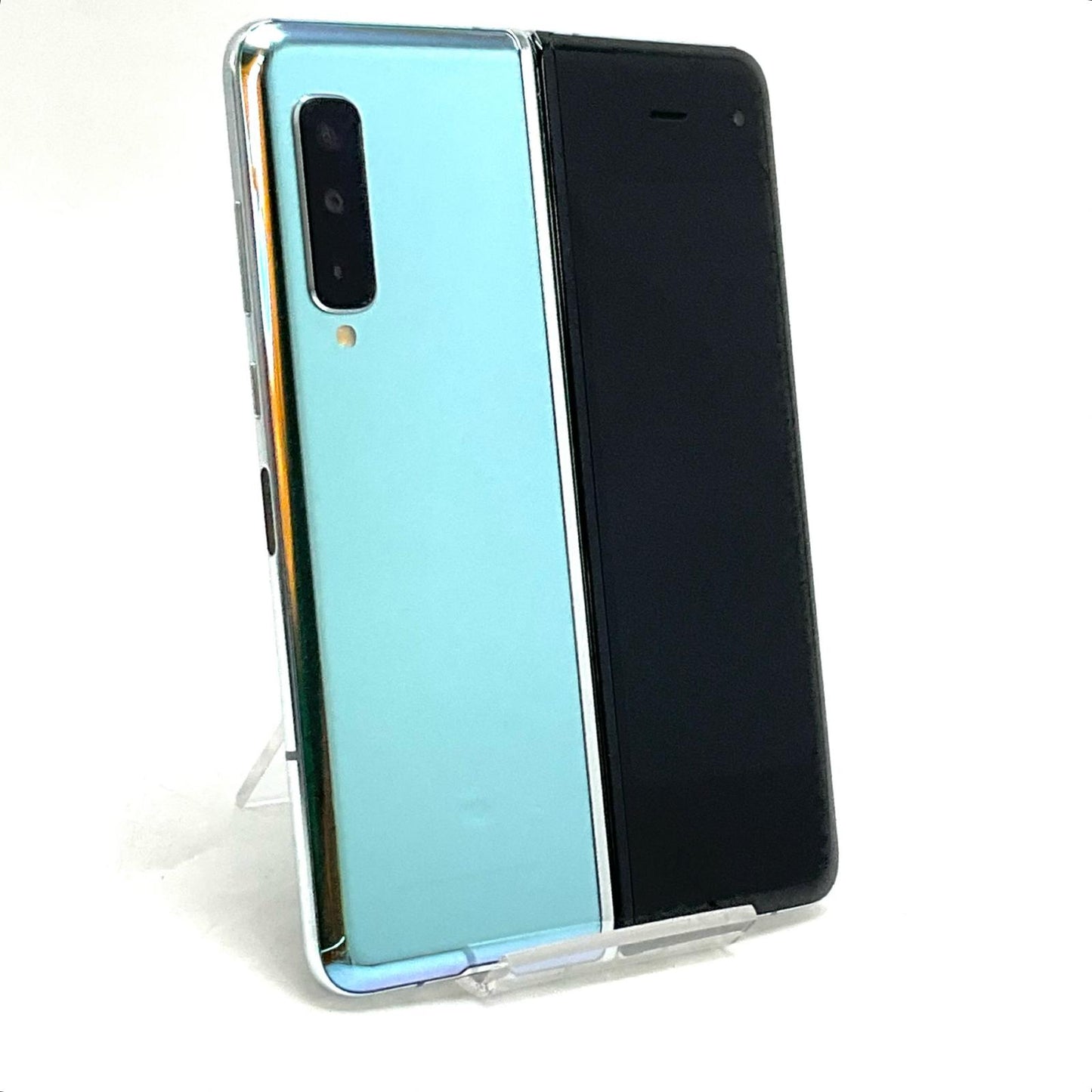 【全額返金保証】【最速発送】SAMSUNG Galaxy Fold 5G 512GB スペースシルバー SIMフリー SM-F907N 白ロム 美品 動作確認済