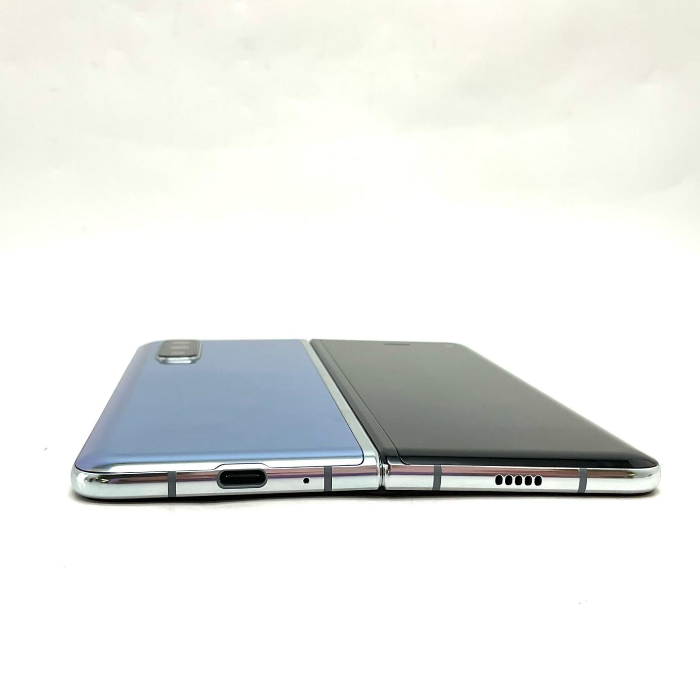 【全額返金保証】【最速発送】SAMSUNG Galaxy Fold 5G 512GB スペースシルバー SIMフリー SM-F907N 白ロム 美品 動作確認済