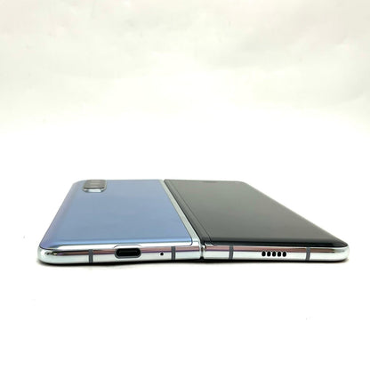 【全額返金保証】【最速発送】SAMSUNG Galaxy Fold 5G 512GB スペースシルバー SIMフリー SM-F907N 白ロム 美品 動作確認済