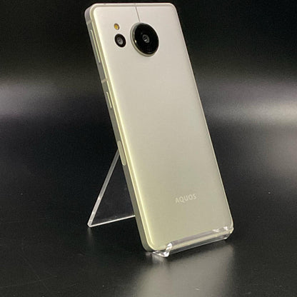 【全額返金保証】【最速発送】SHARP AQUOS sense7 plus 128GB シルバー Softbank A208SH 白ロム 美品 動作確認済