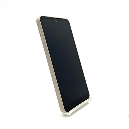 【全額返金保証】【最速発送】SHARP AQUOS wish 64GB アイボリー 楽天モバイル SIMフリー SH-M20 白ロム 美品 動作確認済